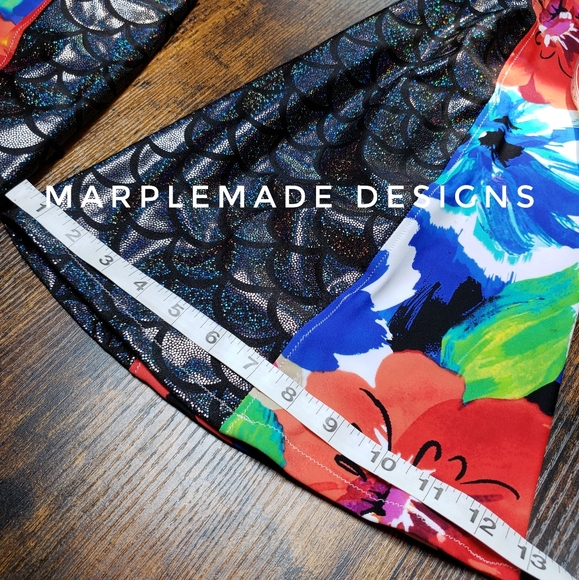 NWT* Xs /x long 24x35 flares💜MarpleMade Designs soft flares, festival, l - Picture 8 of 11